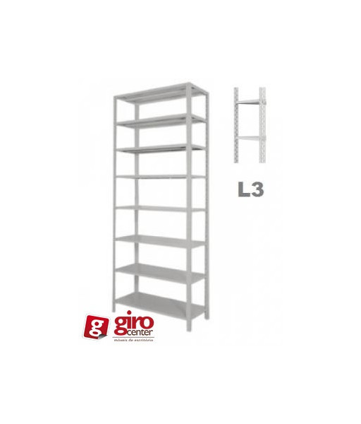 ESTANTE DE AÇO 8 PRATELEIRAS - EDR-008/580-22