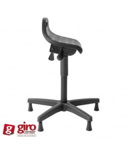 Banco Semi-Sentado Ergonômico Industrial P.U