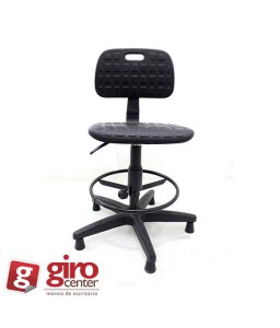 Cadeira Caixa Industrial Ergonômica P.U Sem Braço | Back System