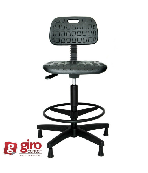 Cadeira Caixa Industrial P.U Sem Braço Secretaria Simples Cadeira Caixa Industrial P.U Sem Braço Secretaria Simples