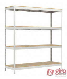 ESTANTE PPM COM 4 PLANOS C/ MDP 2000X1800X600 CH 14 / PORTA MADEIRA