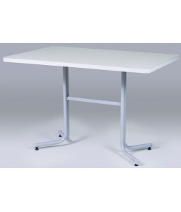 Mesa Refeitório Industrial 4 Lugares 1,20 x 0,80 x 0,75A Tampo Fórmica Branco Mesa Refeitório Industrial 4 Lugares 1,20 x 0,80 x 0,75A Tampo Fórmica Branco