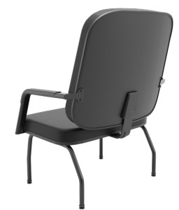 Cadeira de Escritório Obeso Operativa Plus Size com Prancheta 250Kg | Girocenter