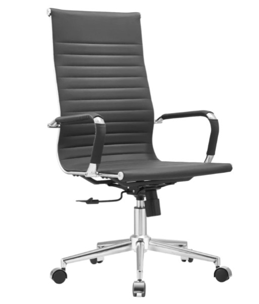 Cadeira Giratória Presidente Manhattan Preta - Girocenter Móveis SP