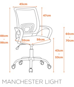 Cadeira Manchester Light - Fratini